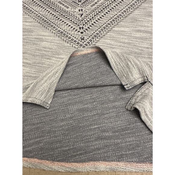 COLUMBIA SPORTSWEAR Sweatshirt Womens XS Lightweight Boho 3/4 Sleeve Gray - Picture 8 of 9